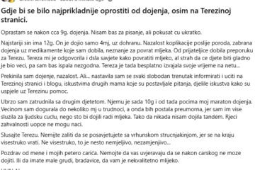 podrška dojenje knjiga utisaka savjetnica